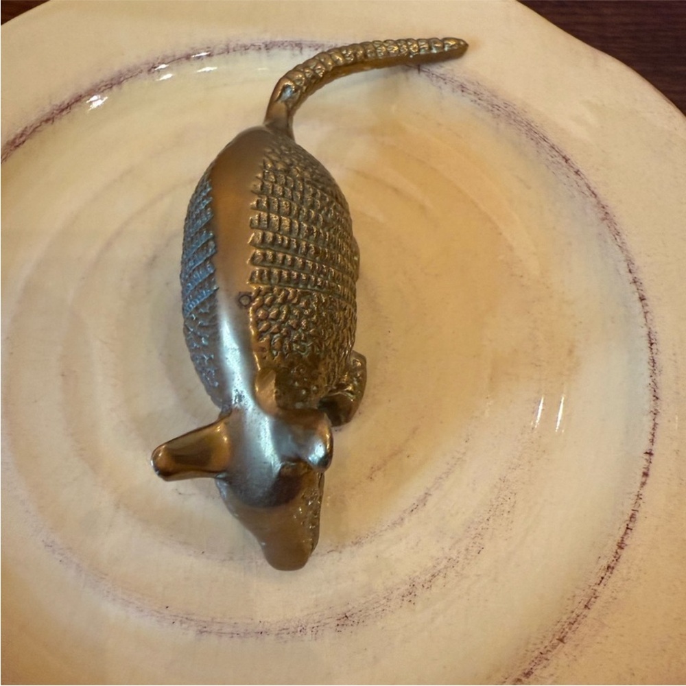Brass paperweight